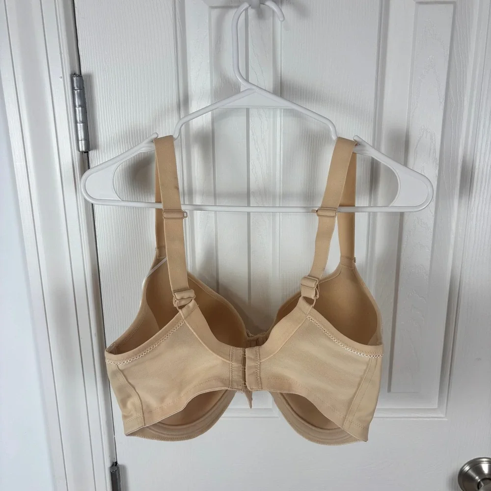Elomi Bijou Sand Molded Underwired Bra J-Hook US 34J UK 34GG EL8722SAD Beige